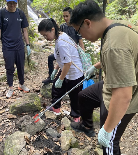 GUNUNG PULAI CLEAN UP ONE STEP AT A TIME